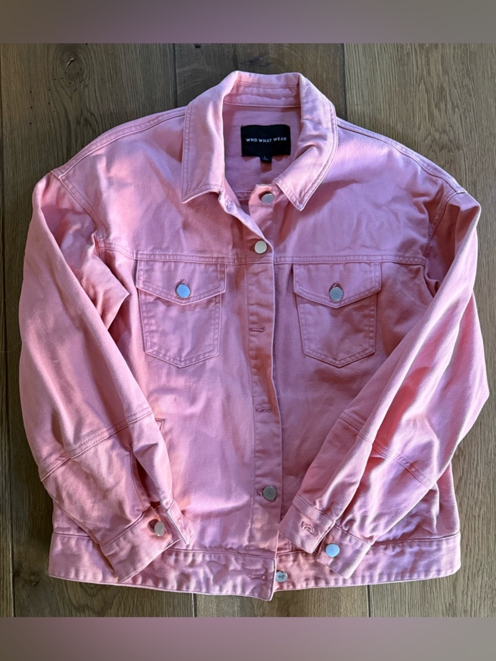 Who What Wear Denim Trucker Jacket